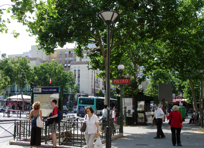 Metro Station from Outside