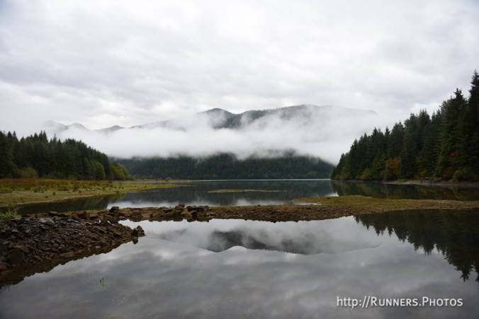 Landscape at Baker Lake (picture by runners.photos)