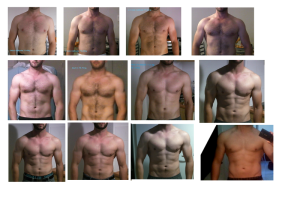 Example of the evolution after 15 months of Lafay method