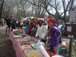 Homemade cookies at Aid Station 34 (photo by Jimmy Wilson)